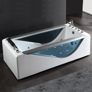 Fontana Verona Whirlpool Massage Indoor White Bathtub